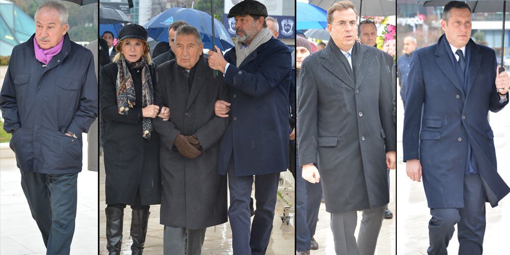 İş dünyası cenaze törenindeydi...