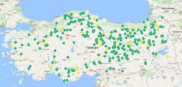 İlk yerli ve milli baz istasyonlarının 455'i sahada