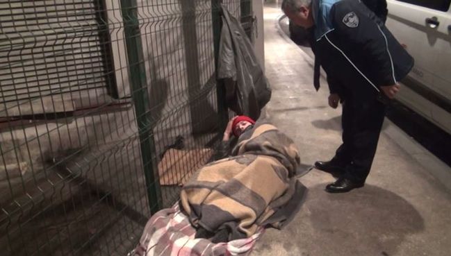 Zabıtalara ünlü oyuncu Hale Soygazi de yardım etti