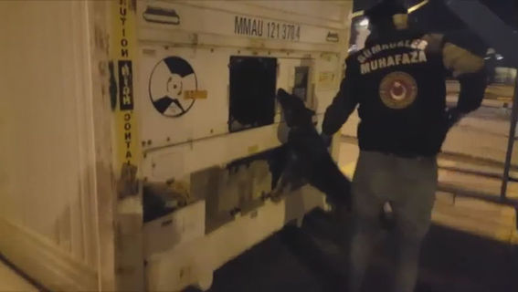Muz yüklü konteynerden 32 kilo kokain çıktı