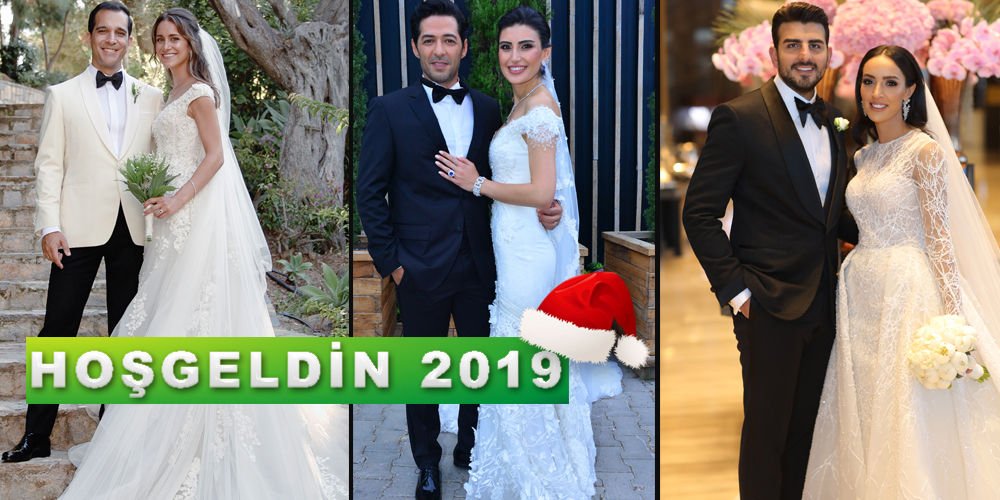 2018'de evlenenler...