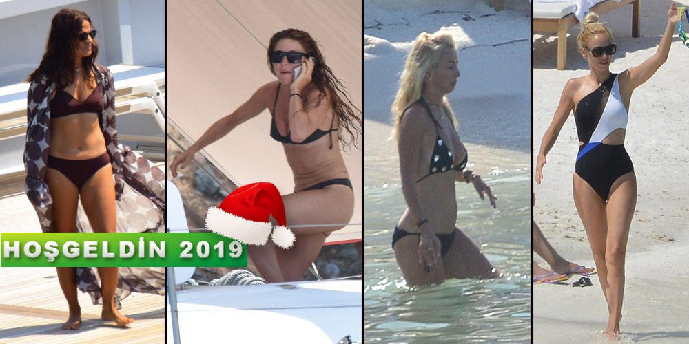 2018'in bikinili güzelleri...