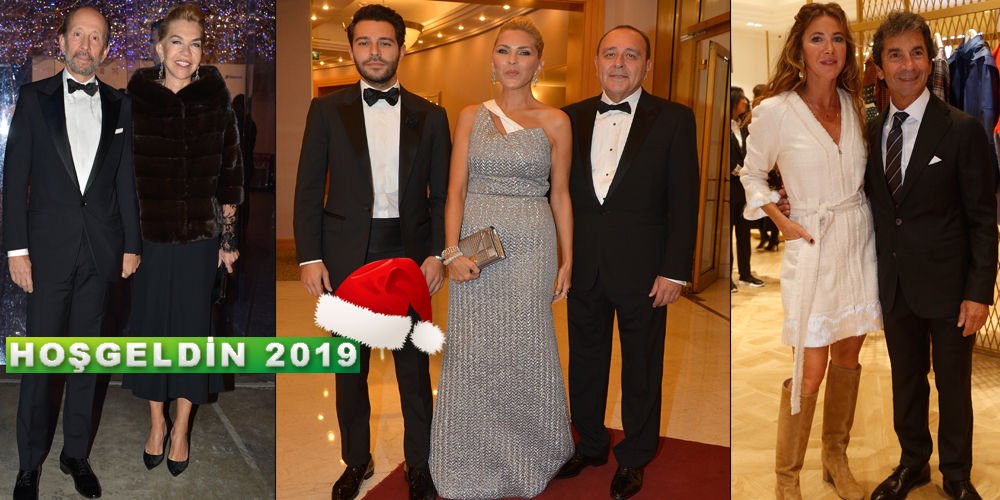 2018'in görkemli davetleri...