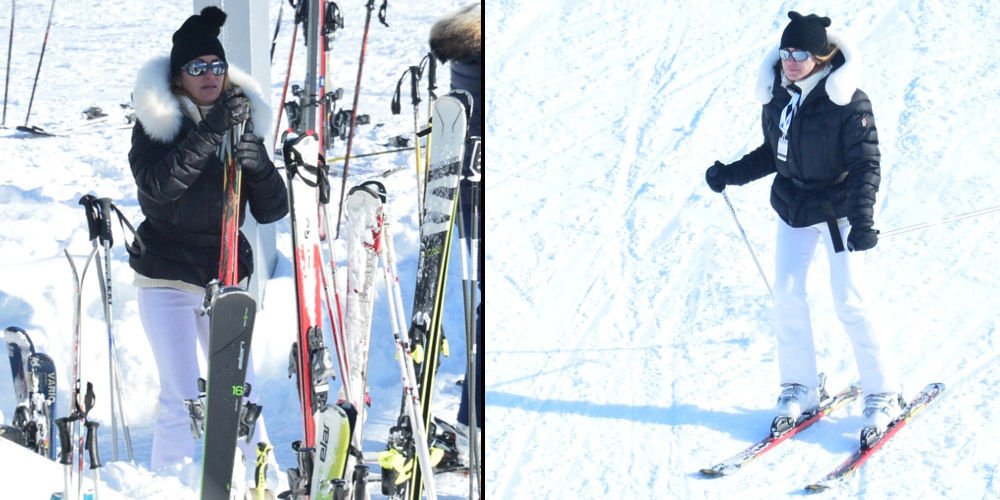 Taciroğlu'nun kayak tutkusu...