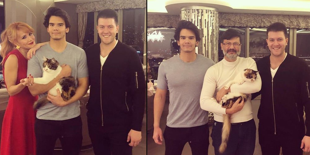 Oğullarına kavuştular...