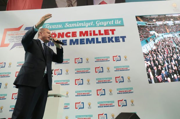 Cumhurbaşkanı Erdoğan Trabzon'da AK Parti adaylarını açıkladı