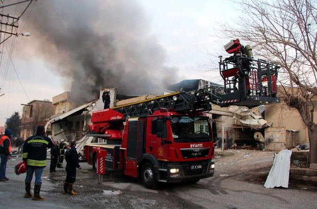 Gaziantep'te korkutan yangın