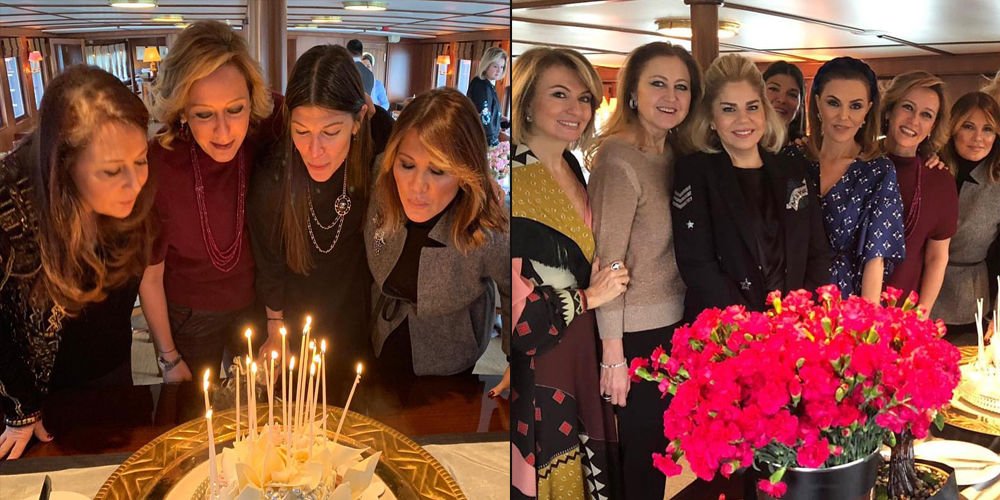 Dört doğum günü tek pasta...