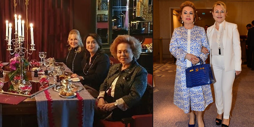 Pera'da öğle yemeği...