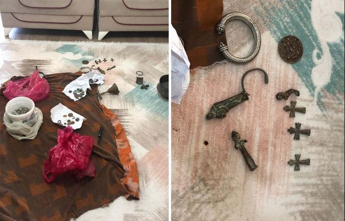 5 ilde tarihi eser operasyonu... Eskişehir'de ev kiralayıp kaçak kazı yaptılar