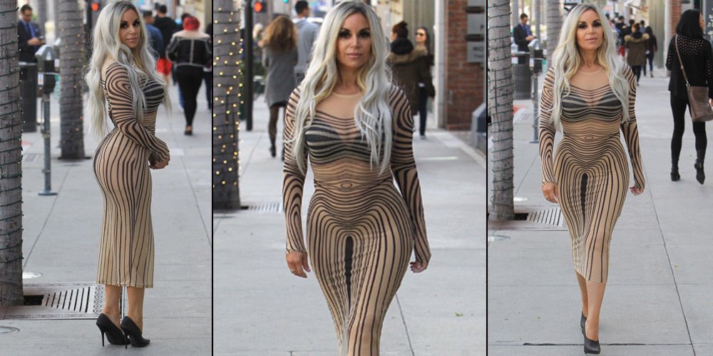 Iglesias'ın zebra desenli elbisesi...