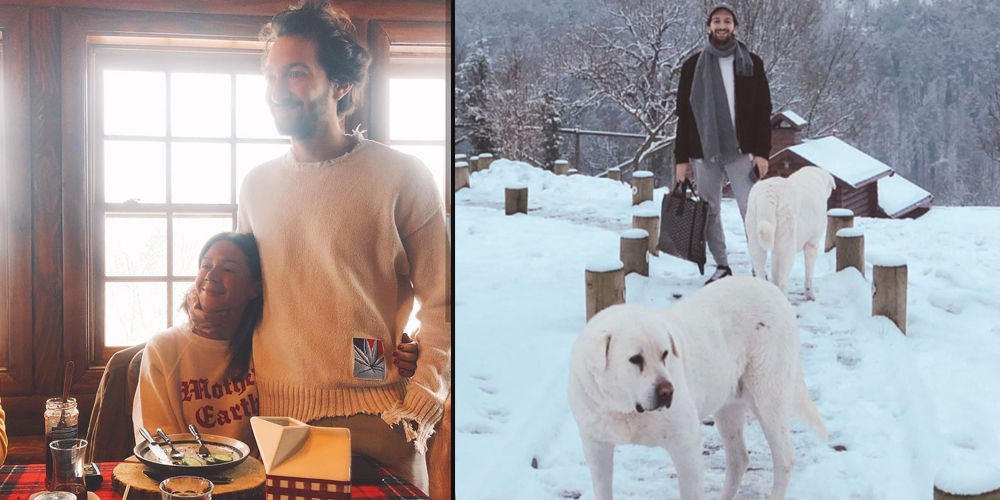 Bolu'daki dağ evinde toplandılar...