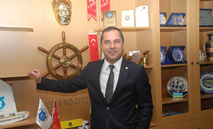 Deniz Ticaret Odası İzmir Şubesi Yönetim Kurulu Başkanı Yusuf Öztürk