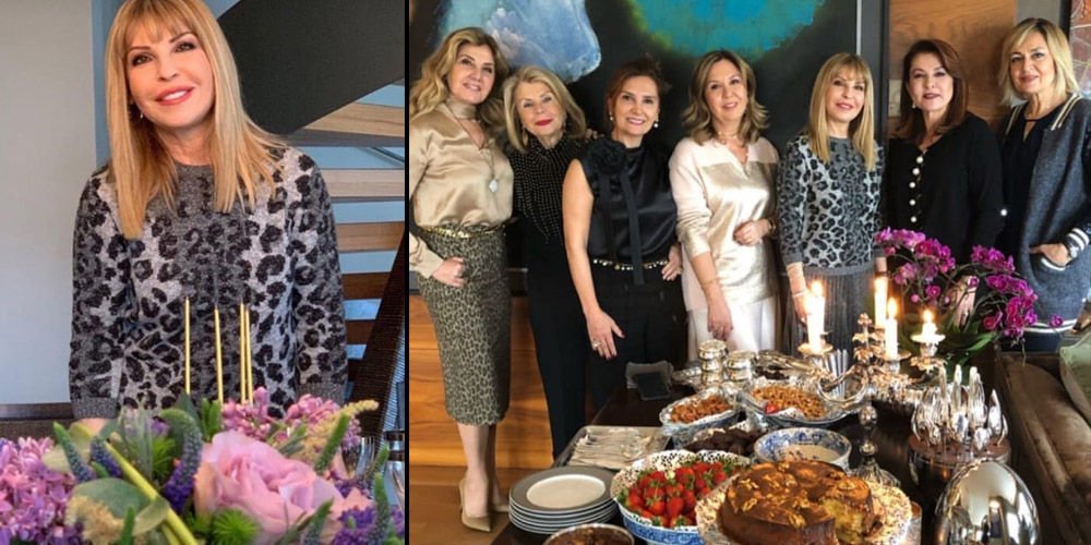 Dostlarla kutlama...