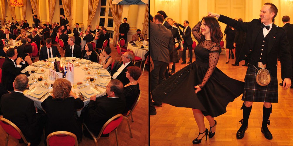 Geleneksel Burns gecesi...