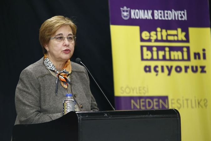 İzmir Konak Belediye Başkanı Sema Pekdaş