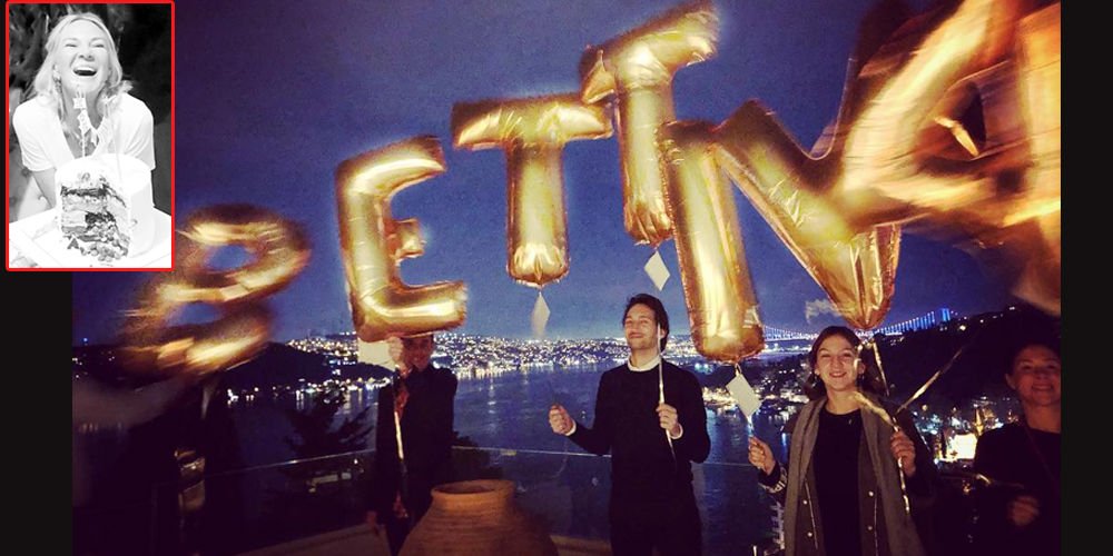 Balonlarla yeni yaşa 'merhaba'