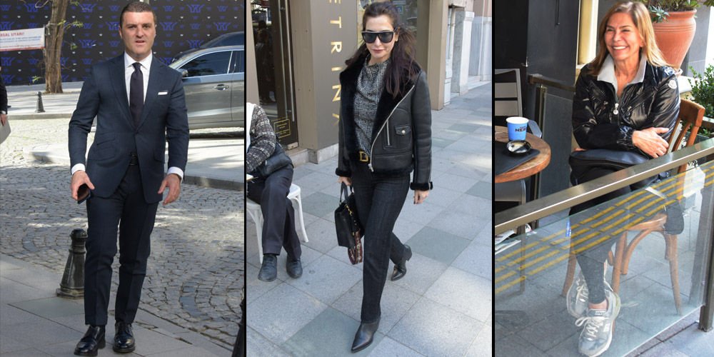 Nişantaşı'nın keyfini çıkardılar...