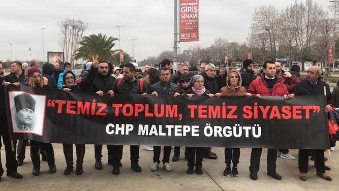 CHP'lilerin Ankara'ya başlattığı yürüyüş.