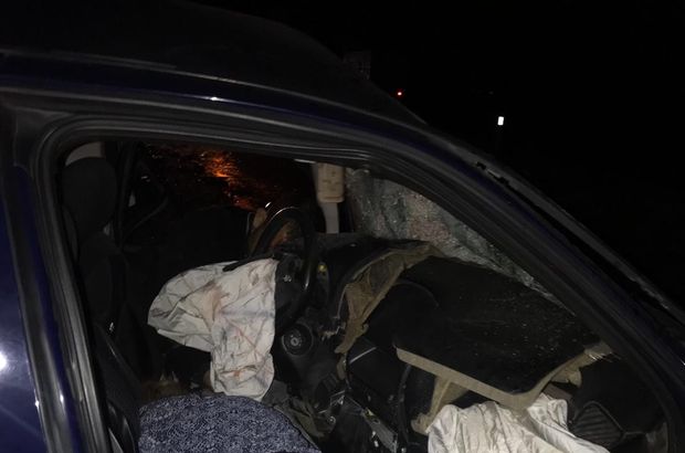 Nevşehir'de korkunç kaza!  Otomobil TIR'a çarptı: 2 ölü 