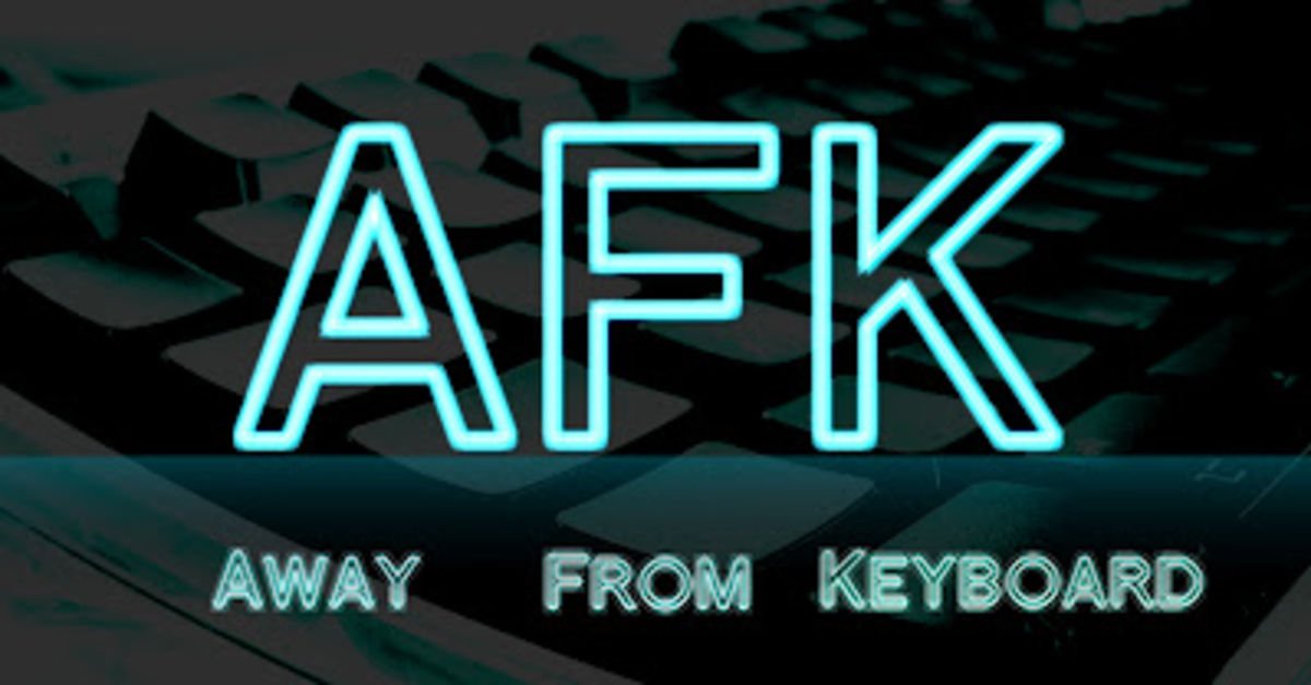 AFK ne demek? AFK açılımı nedir? AFK ne demek? AFK açılımı nedir?
