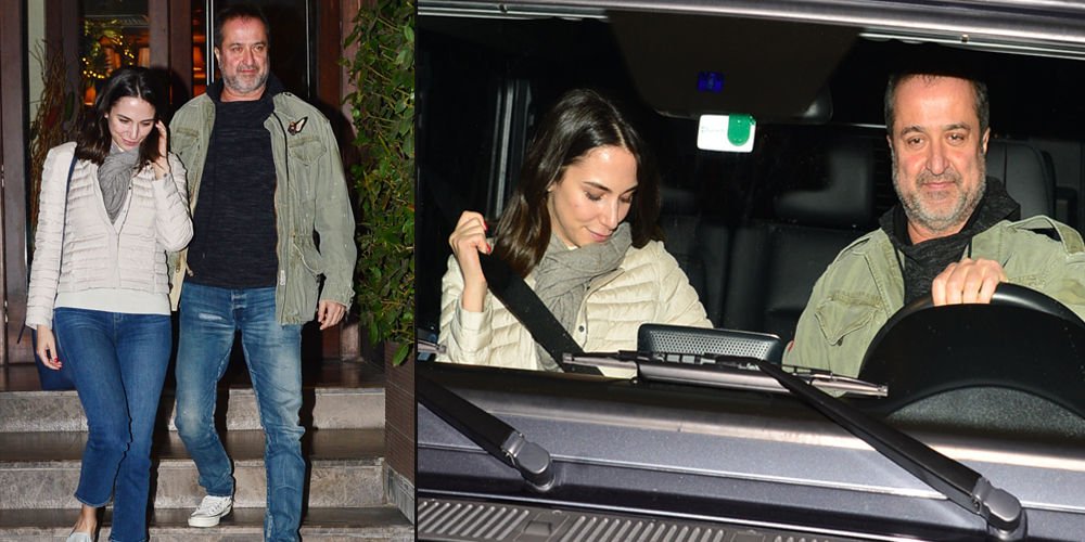 Bilgili ile sevgilisi gecelerde...