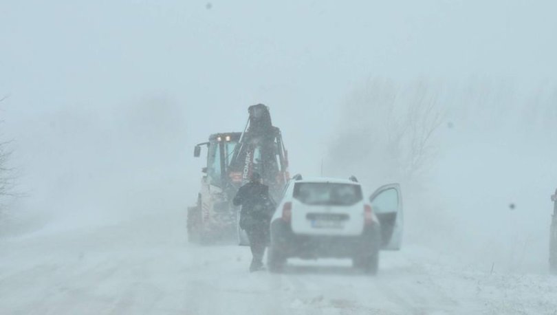 Kar ve tipi nedeniyle 31 karayolu ulaşıma kapalı