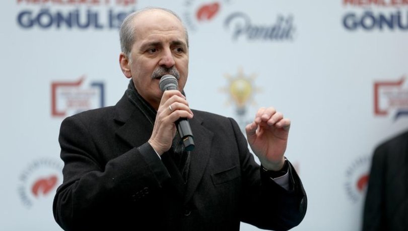 AK Partili Numan Kurtulmuş: HDP örtülü değil açıktan CHP'ye destek vermiştir