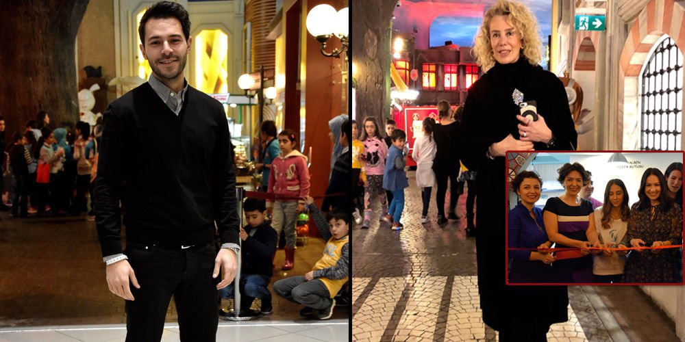 Çocuklara destek oldular...