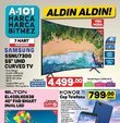A101 7 Mart 2019 aktüel ürünler kataloğu A101 resmi sitesi üzerinden yayınlandı. Kataloğu incelediğimizde Samsung TV, HONOR cep telefonu ve mutfak-banyo dolapları gibi ürünler öne çıkıyor. A101 mağazalarında 7 Mart 2019 perşembe günü bu ürünler indirimli olarak müşterilere sunulacak. İşte A101 7 Mart 2019 aktüel ürünler kataloğu!