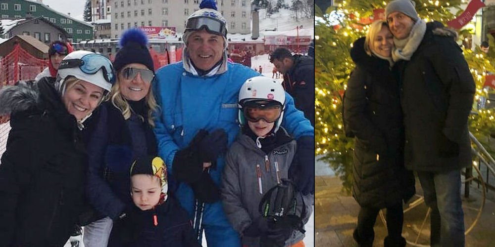 'Mutlu' kayak tatili...