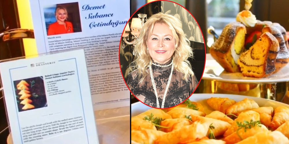 Sabancı'dan çay saati lezzetleri...