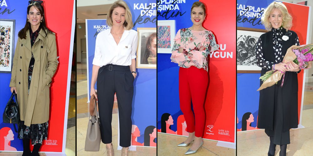 40 sanatçı kadını yorumladı...