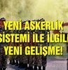 Yeni askerlik sistemi Hulusi Akar tarafından kamuoyuna duyuruldu. Böylelikle, askerlik düşüyor mu? şeklindeki sorular da son bulmuş oldu. Öte yandan bedelli askerlik ücretlerinde değişti. Peki, yeni askerlik sistemi ne zaman yürürlüğe girecek? İşte askerlik sistemi ile ilgili son gelişmeler...