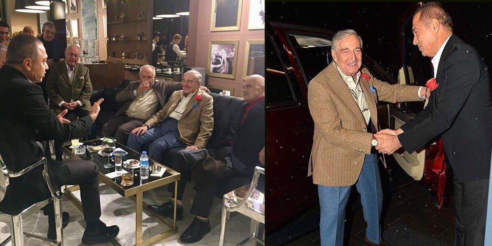 Yemeğin onur konuğu Koç...