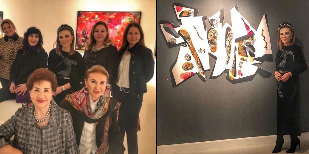 Gülman'dan sergiye ziyaret...