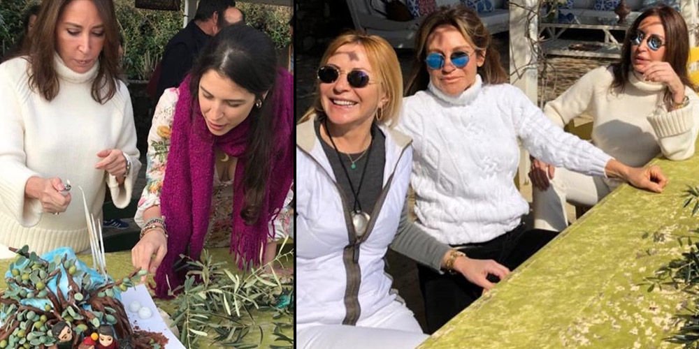 Ayvalık'ta sürpriz kutlama...