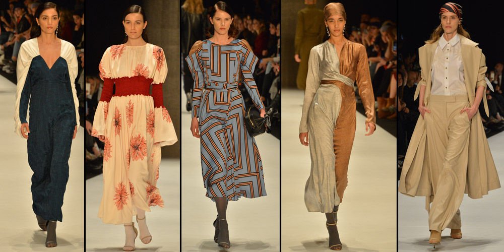 Fashion Week'te moda şov...