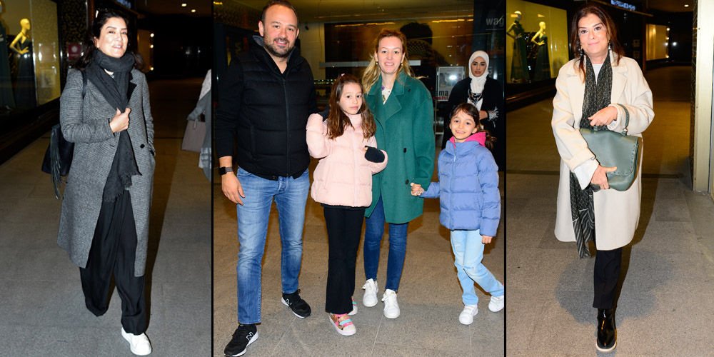 AVM turu attılar...