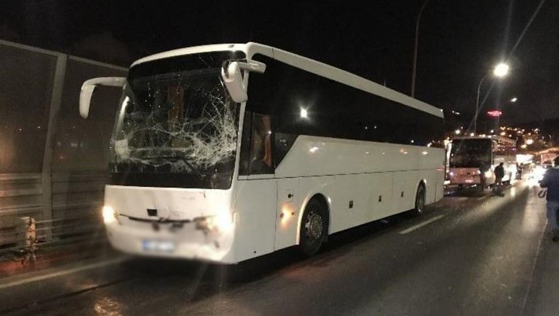 Halic Koprusu Nde 3 Otobus Zincirleme Kaza Yapti Son Dakika Haberleri