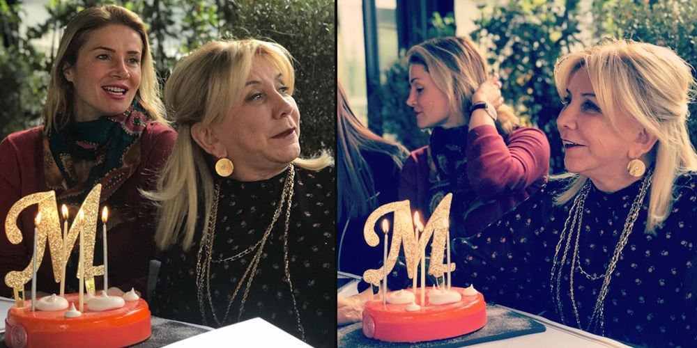 Yeni yaşını kutlamalara doyamadı