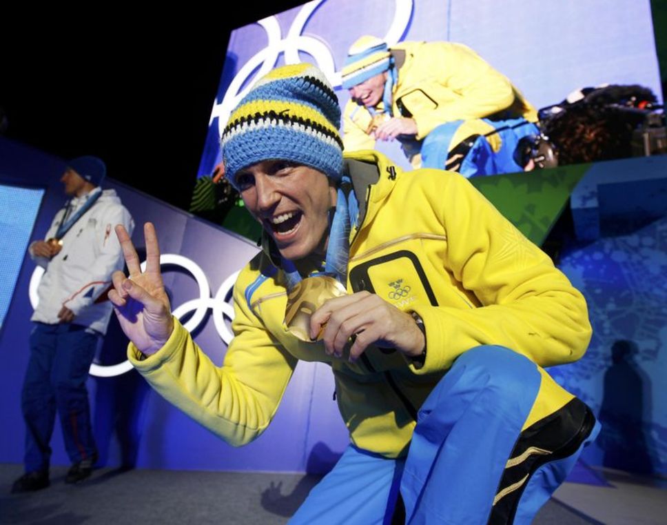 İsveçli şampiyon kayakçı Björn Ferry, sadece trenle yolculuğun öncülüğünü yapıyor. 