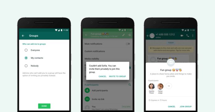 whatsapp gruplara katilmak istemiyorum
