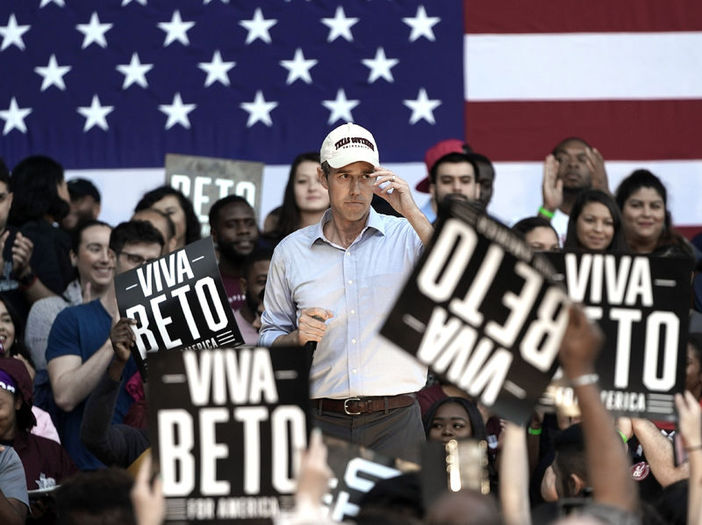 Demokrat aday adaylarından Beto O'Rourke, halk oyuyla seçimden yana.
