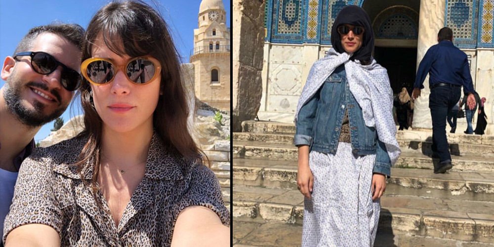 Boyner'in Mescid-i Aksa ziyareti...