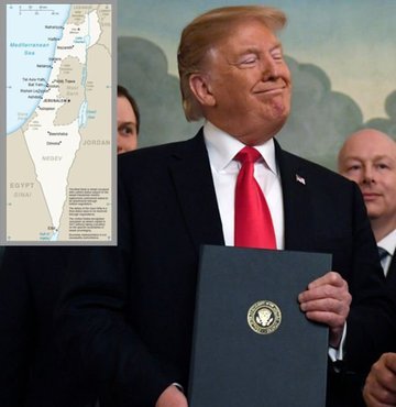 ABD Golan'ı İsrail toprağı olarak gösterdi