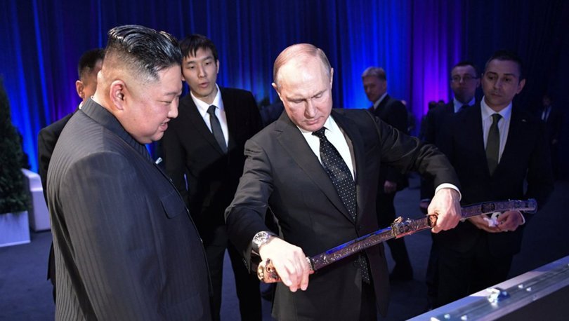Son dakika... Putin ile Kim Jong Un bir araya geldi!