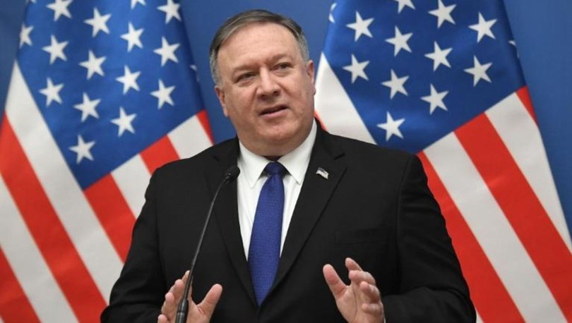 Mike Pompeo, Kazakistan Ulusal Güvenlik Komitesi Başkanı ile ...