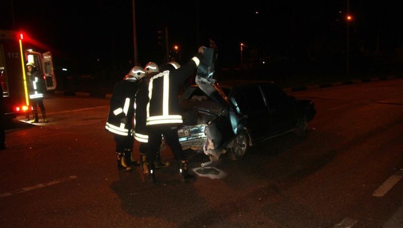 Isparta’da kaza yapan aracın LPG tankı patladı! 3 kişi yaralandı
