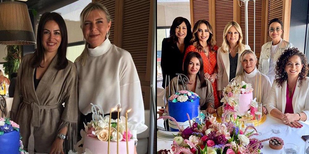 Sarıgül ve Alp'e sürpriz doğum günü...